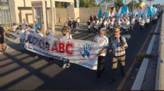 A 13 años del incendio de la Guardería ABC, familias completas marchan en Sonora