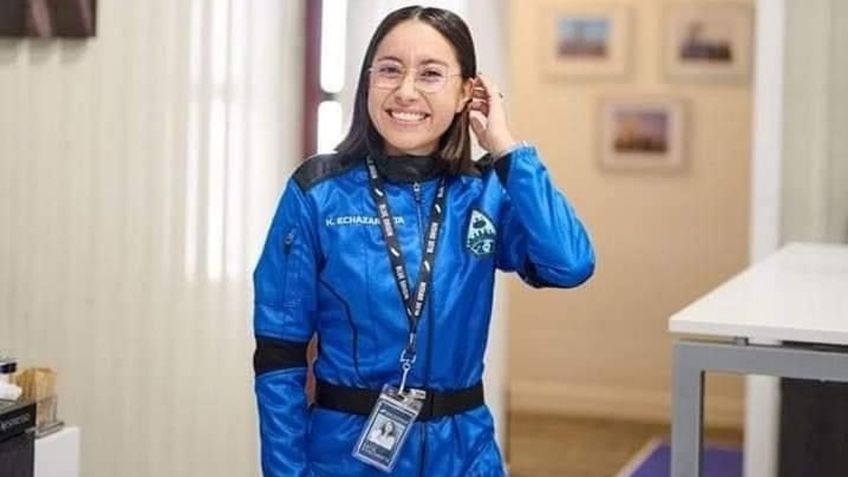 "Es hermoso": Katya Echazarreta, la primera mexicana viajar al espacio