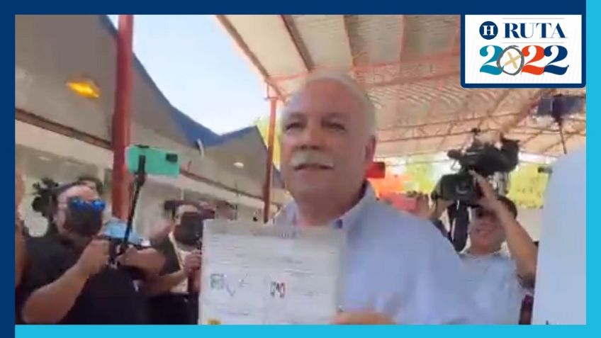 Así votó César "El Truko" Verástegui candidato a la gubernatura de Tamaulipas