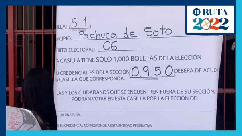 Se acaban boletas en Plaza de Toros Hidalgo; mucha gente se queda sin votar