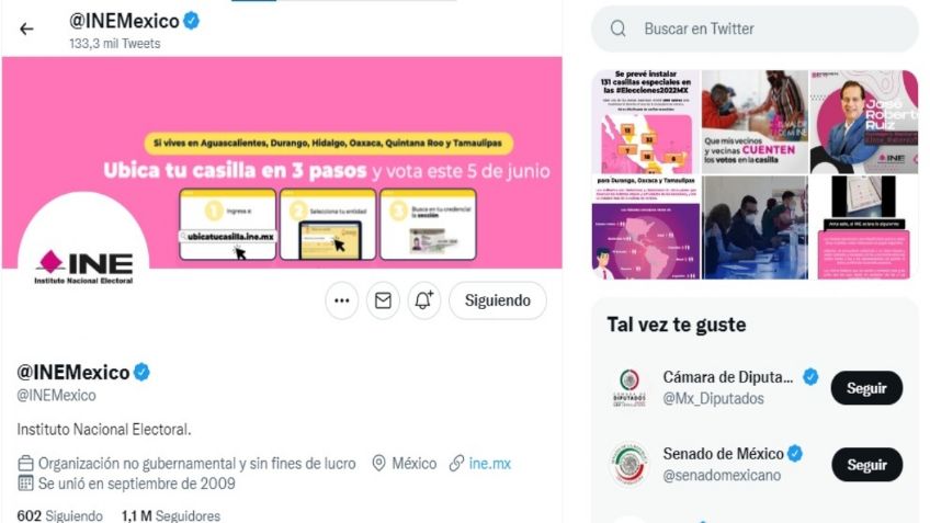 INE recupera su cuenta oficial de Twitter; ¿qué paso?