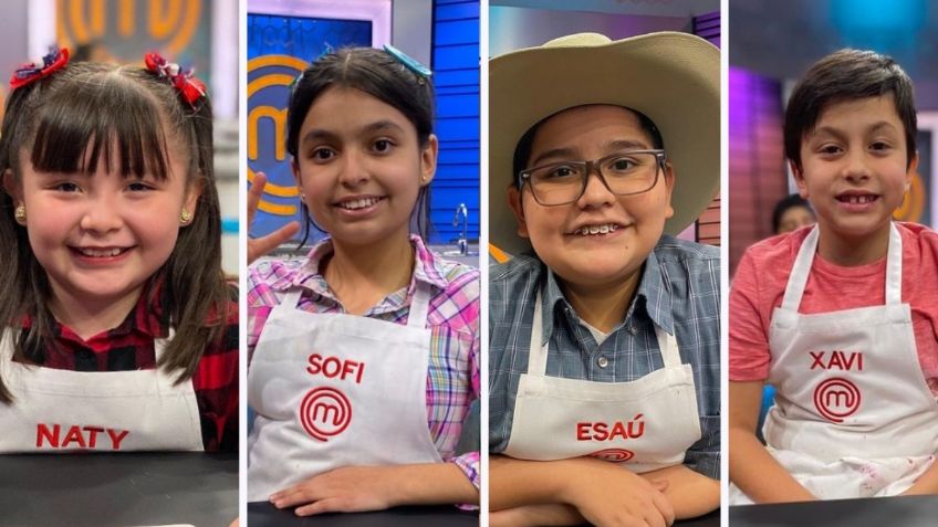 Gran Final MasterChef Junior: Naty, Sofi, Esaú y Javi se enfrentan en "la cocina más famosa de México"