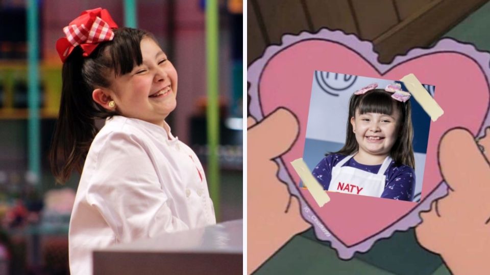 Naty protagoniza memes de 'MasterChef Junior 2022'