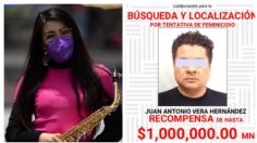 ¿Lo has visto? Juan Antonio “N”, atacante de la saxofonista María Elena Ríos, pudo cambiar su imagen para burlar a las autoridades