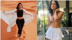 Desde la playa Aislinn Derbez derrocha sensualidad y estas 5 FOTOS lo comprueban