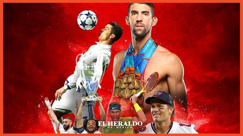 Los dominantes del deporte: Rafael Nadal, Michael Phelps, Tom Brady y el Real Madrid