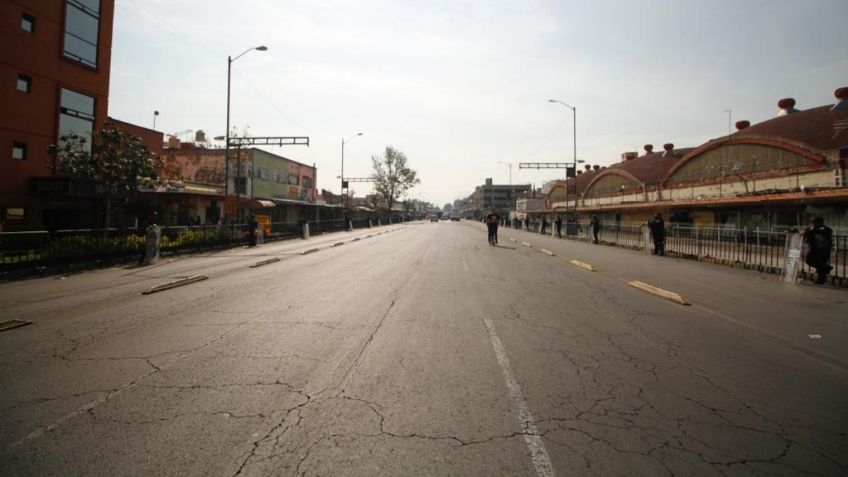 CDMX retiró casi 1,500 puestos ambulantes del Eje 1 Norte en Tepito: así luce ahora