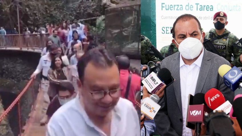 Cuauhtémoc Blanco ofrece apoyo tras colapso de puente colgante en Cuernavaca: "Nos ponemos a su disposición"