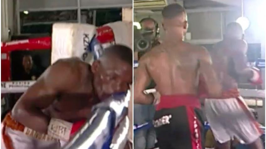 El espeluznante video que sacude al boxeo: peleador desorientado lanzó golpes al aire y quedó en coma