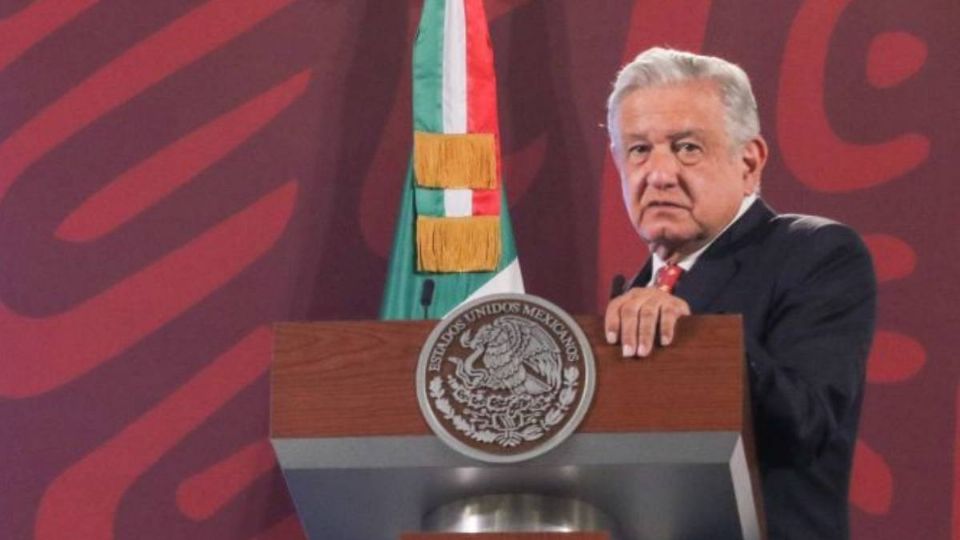 AMLO en la Mañanera.