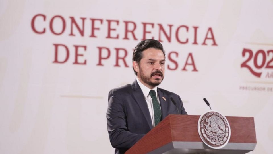 Zoé Robledo participó en la Conferencia Mañanera de López Obrador