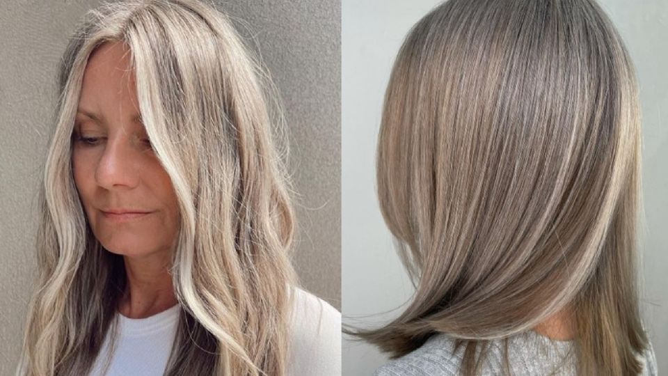 Estas son las mechas perfectas para disimular las canas.