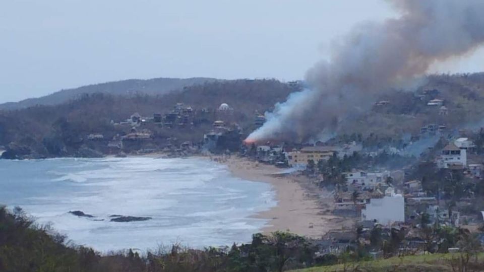 El incendio se reportó alrededor de las 16:35 horas de este martes 7 de junio.