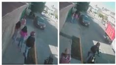 Motoladrón amenaza a dos niñas y les roba sus celulares cuando caminaban en la GAM: VIDEO