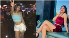 "Chica del Oxxo", Judith Sánchez, impone moda con blusa transparente y mini short ideal para el verano