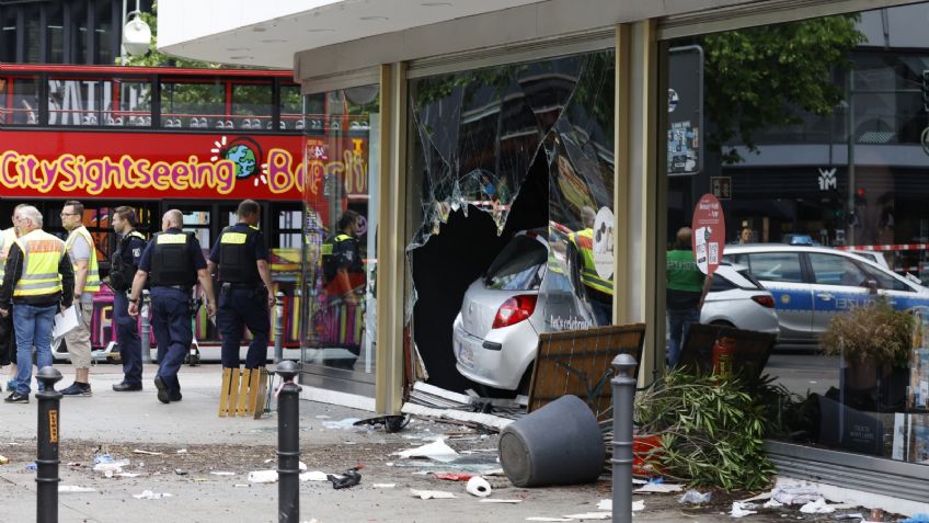 Automovilista atropella a peatones; asesina a uno y deja al menos 8 heridos, en Berlín