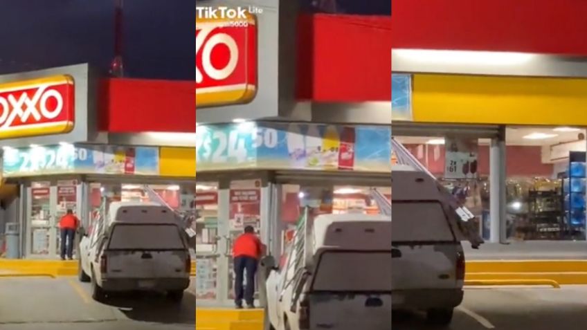 ¡Esto ya se puso raro! Oxxo se convierte en 'antro' por accidente y VIDEO de TikTok se vuelve viral