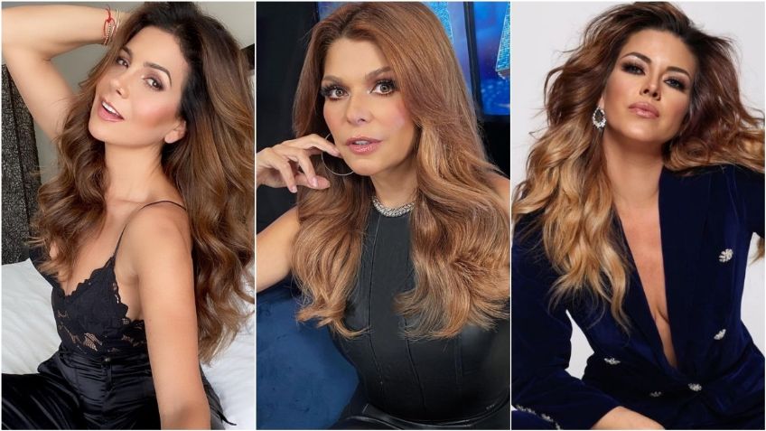 Paty Manterola, Itatí Cantoral y Alicia Machado dan cátedra de estilo para mujeres de 40 años en atrevidos looks negros