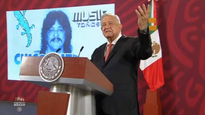 Con Chico Che, AMLO despide la Mañanera con la “La Muralla” y fija su postura contra los muros