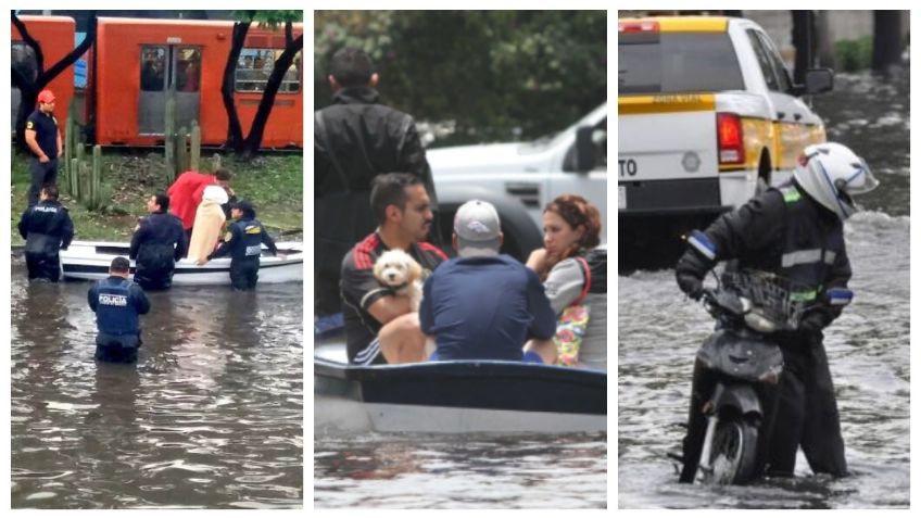 MAPA: Estas son las colonias de la CDMX que se inundarán durante la temporada de lluvias