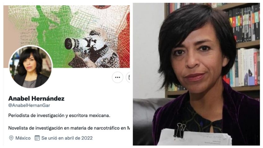 Fake News: Suplantan identidad de Anabel Hernández en Twitter, cuenta falsa difunde amenazas de muerte a la escritora