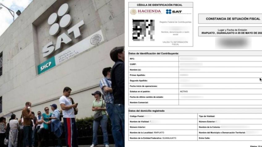 SAT: Quienes no deben presentar su Constancia de Situación Fiscal; te lo aclaramos