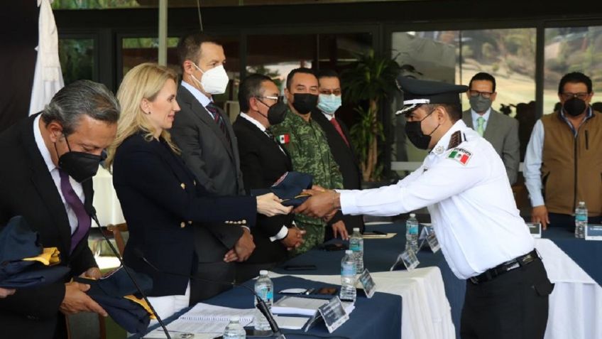 Reconocen labor de policías de Huixquilucan