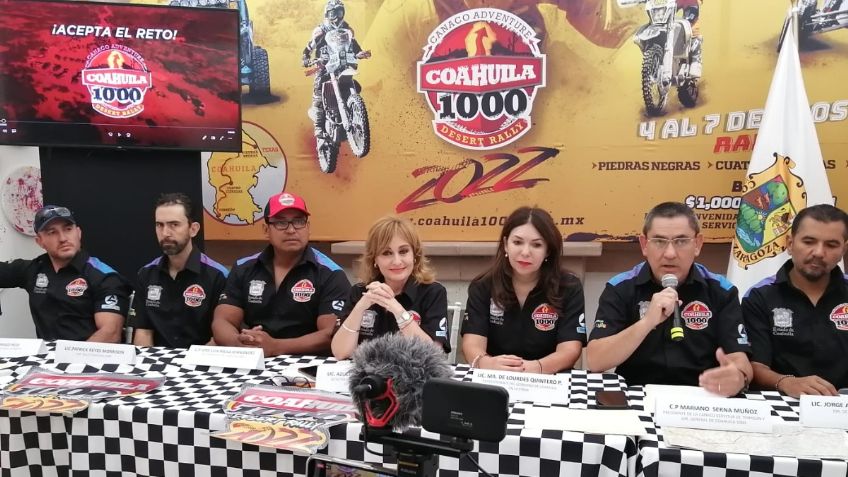 Promueven gran rally "Coahuila 1000 Adventure" en la CDMX