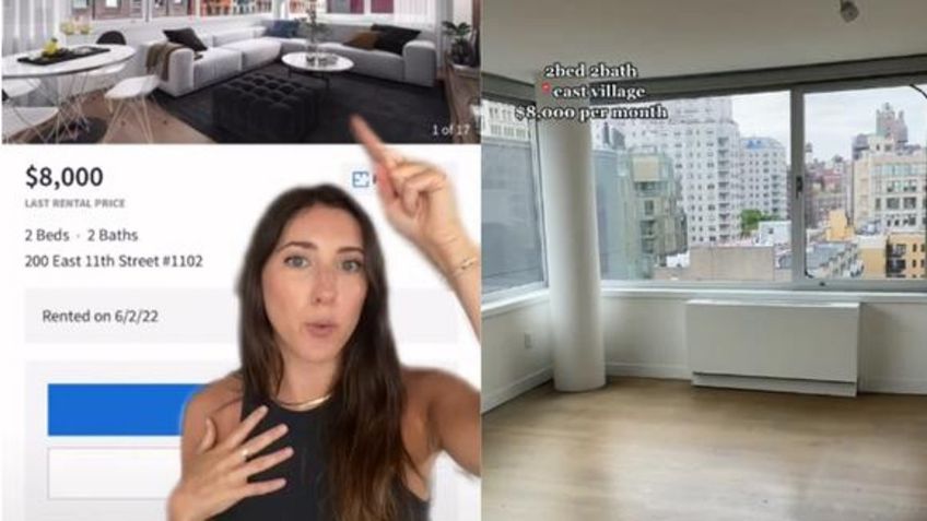 Alquilan departamento en Nueva York por 156 mil pesos mensuales; causa polémica por su tamaño | VIDEO