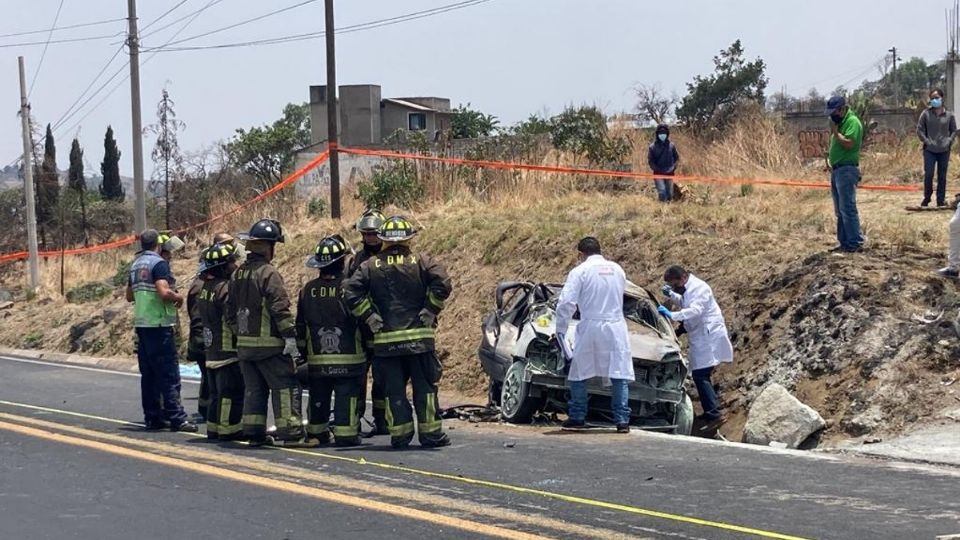 Al lugar del incidente arribaron paramédicos, bomberos y personal de la Fiscalía General de Justicia.