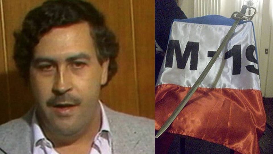 Se dice que el hijo de Pablo Escobar tuvo la histórica espada como juguete.