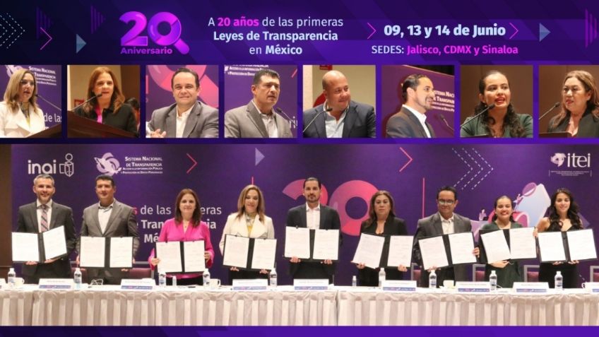 Con un llamado a consolidar un México más transparente, inicia conmemoración de los 20 años del Derecho a Saber