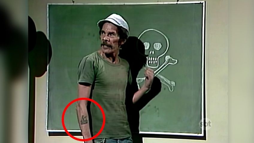 Ramón Valdés: Este es el verdadero significado del famoso tatuaje de “Don Ramón”