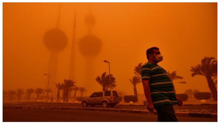 “Lluvia de sangre”: Apocalíptica tormenta de polvo mataría a millones en Medio Oriente y Europa  