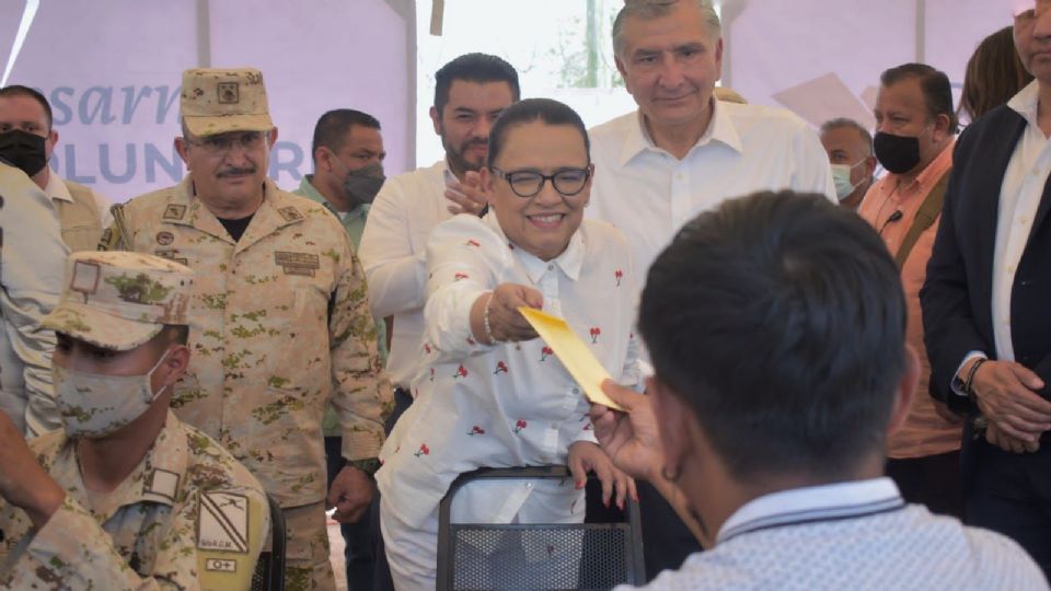 Rosa Icela Rodríguez arrancó el programa en Ciudad Juárez