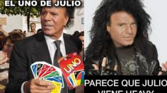 Julio Iglesias roba los MEMES con la llegada del séptimo mes de este 2022; aquí los mejores