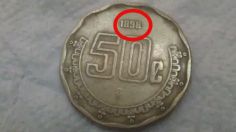 23 mil pesos por una moneda de 50 centavos que tiene un error del que pocos se percataron