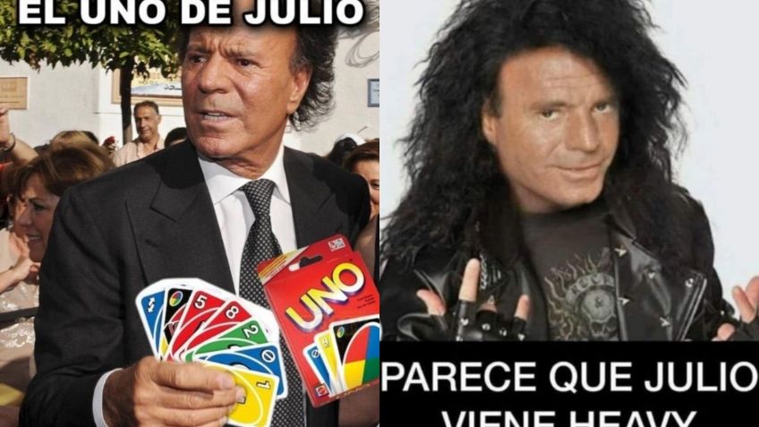 Julio Iglesias roba los MEMES con la llegada del séptimo mes de este 2022; aquí los mejores