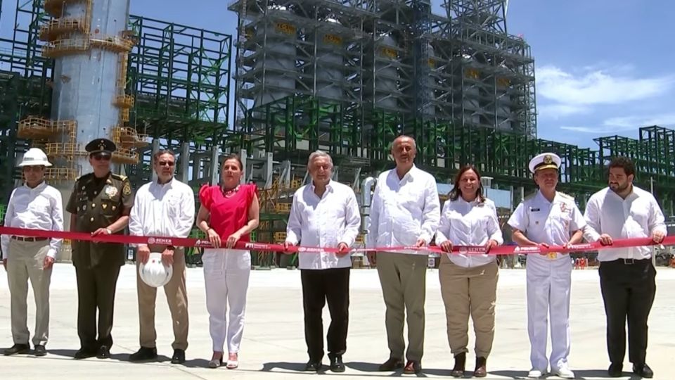 inauguración de refinería dos bocas en 2022