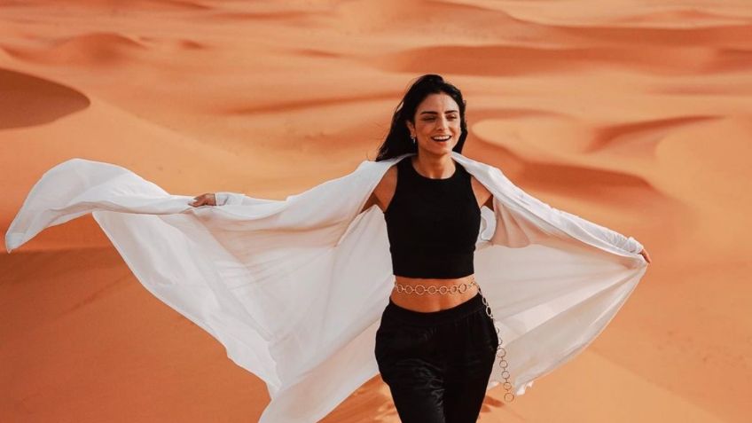 Aislinn Derbez sorprende con short blanco perfecto para el verano: FOTO