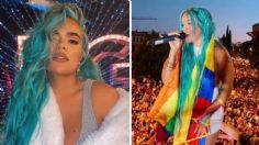 Karol G luce sus curvas con arriesgado vestido transparente en el Pride de Madrid