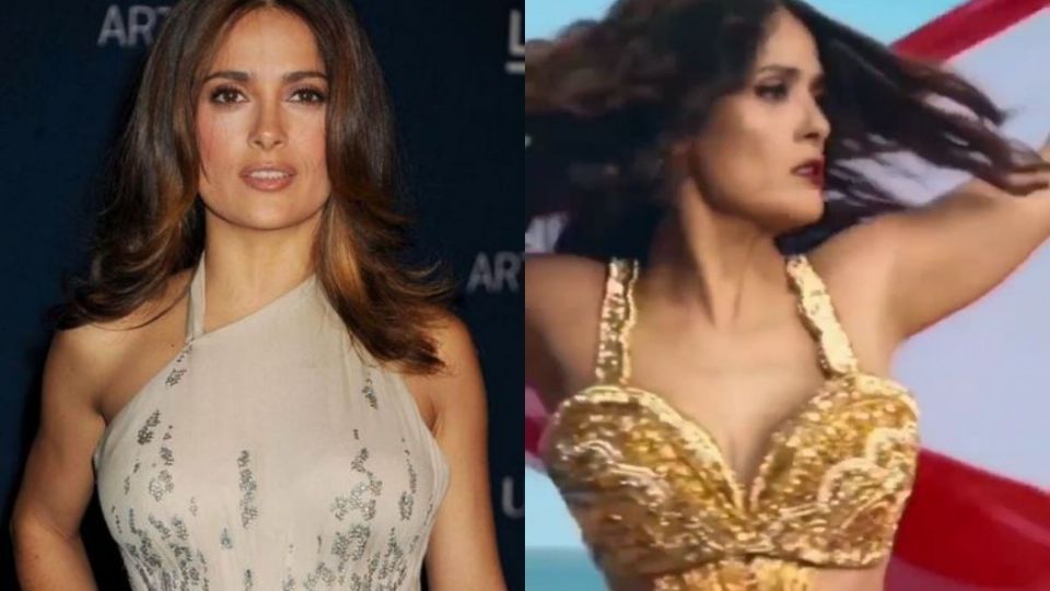 Salma Hayek dejó a todos con el ojo cuadrado tras ejecutar su danza árabe