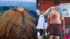 Turista que intentaba tomarse selfies en la cima del Monte Vesubio cae al interior del volcán