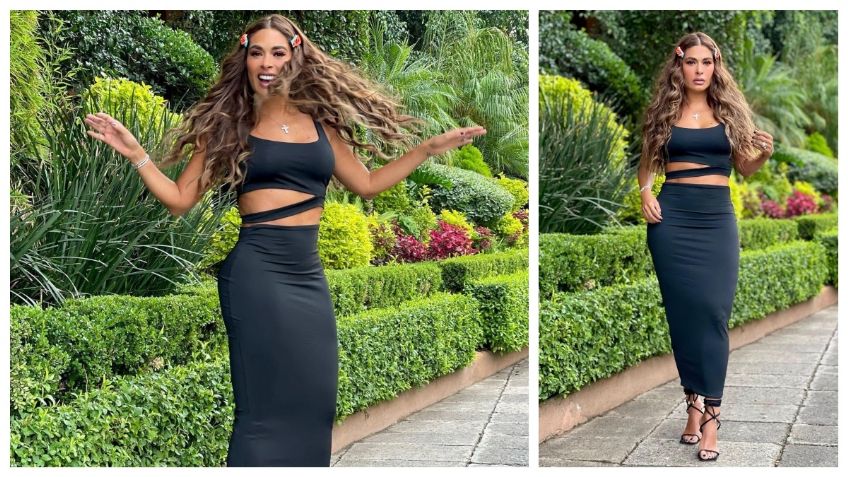 Galilea Montijo da cátedra de moda en coqueto mini vestido y se corona como la más bella de "Hoy"