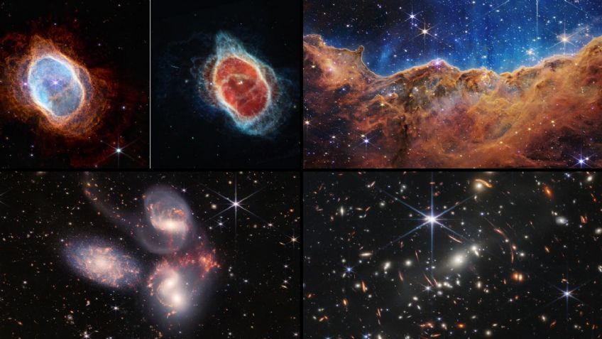 9 fotos nuevas del telescopio James Webb: vistazo inimaginable a lo más profundo del universo