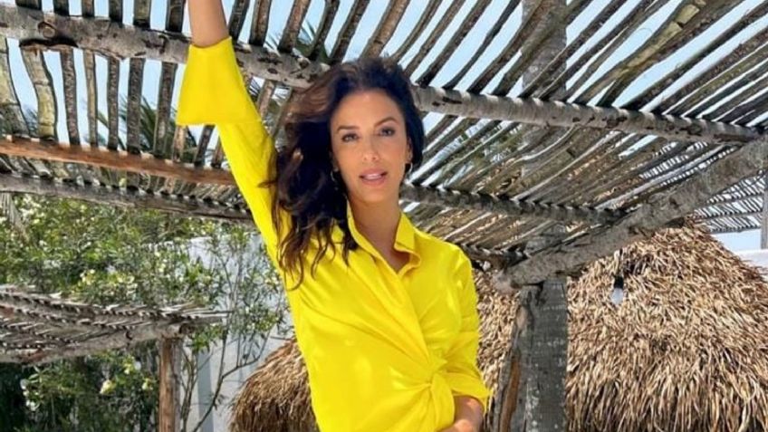 Eva Longoria se rejuvenece con el bikini neón ideal para mujeres maduras