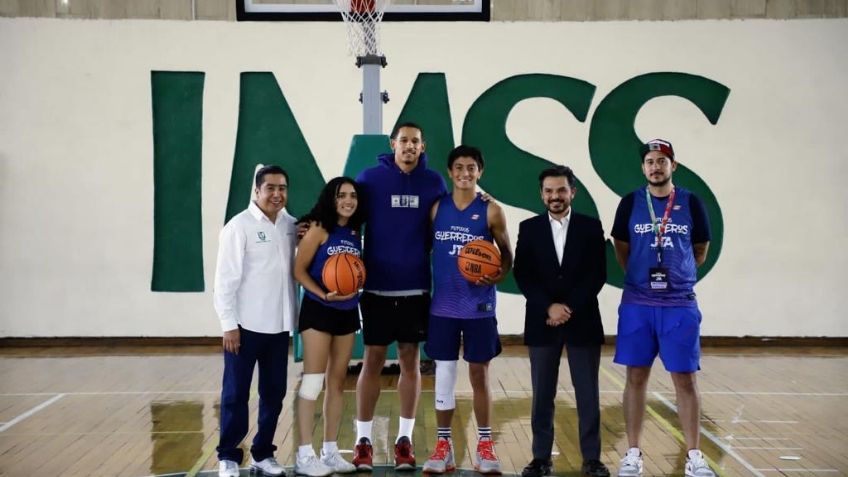 Inaugura IMSS primera Clínica de Basquetbol de Alto Rendimiento