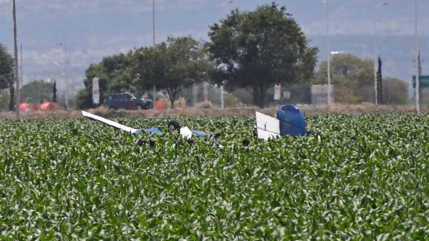 Querétaro: se estrella avioneta en Colón tras despegar del Aeropuerto Intercontinental, hay dos muertos