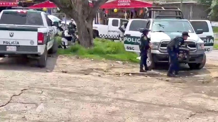 Tras balacera en la México-Cuernavaca, hay 14 detenidos, armas largas y droga confiscadas: García Harfuch