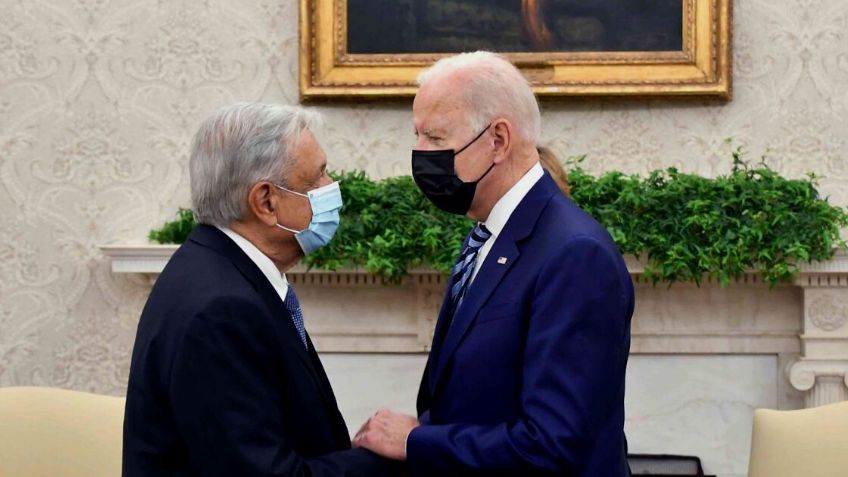 "Fue un placer sentarme con el presidente López Obrador": Joe Biden, tras la visita de AMLO a Washington